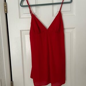 Show Me Your MuMu Red Backless Camisole